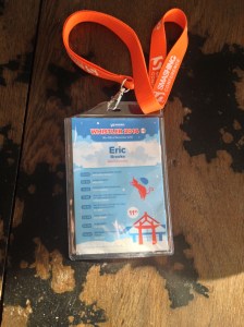 Eric's badge