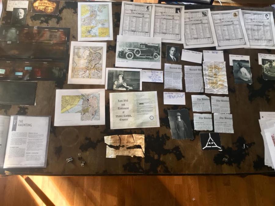 Handouts for The Haunting scenario